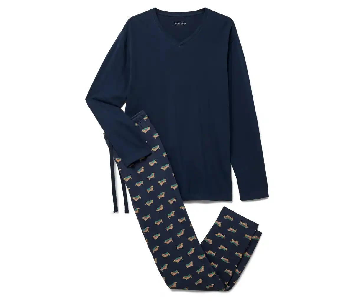 Bild 1 von Pyjama-Set, Alloverprint