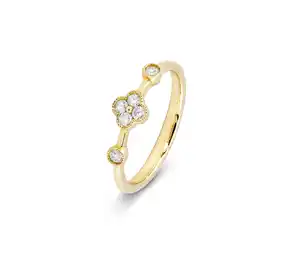 585 Gold Ring, Diamanten