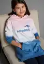 Bild 1 von KangaROOS Kapuzensweatshirt im modischen Farbverlauf, Blau|rosa