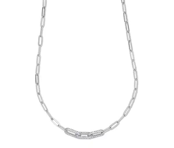 Bild 1 von Kette mit Glaskristallsteinen »Paperlink«