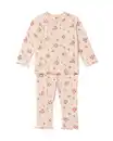 Bild 1 von Babyschlafanzug mit Blumen rosa