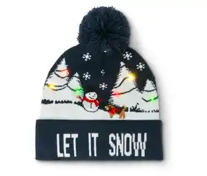 LED-Strickmütze