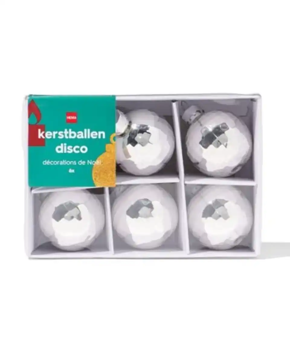 Bild 3 von Christbaumkugeln, Set, Disco – 6 Stück