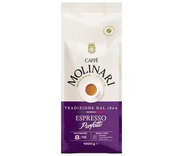 Bild 1 von Caffè Molinari Espresso Perfetto - 1 kg Ganze Bohne