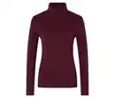 Bild 1 von Gerippter Rollkragenpullover, dunkelrot