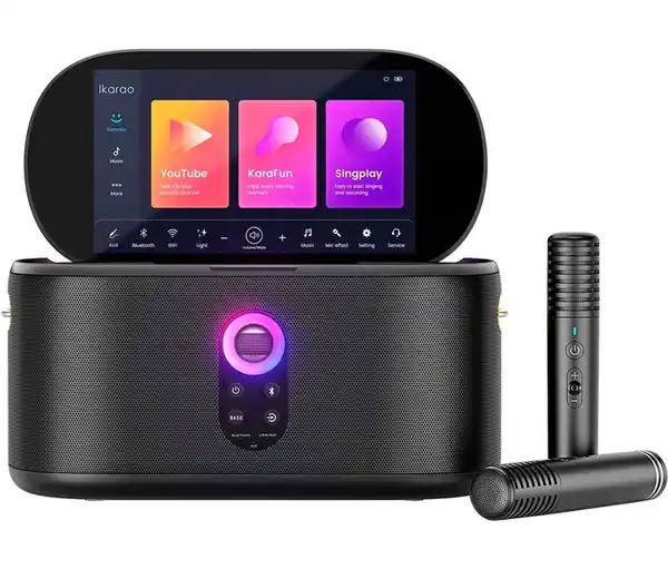 Bild 1 von 10,1"-Touchscreen mit Karaoke-Lautsprecher