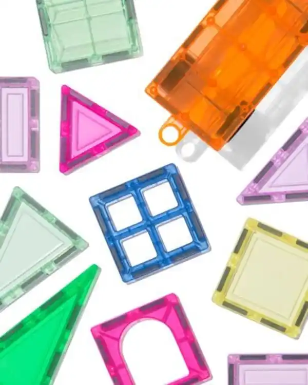 Bild 2 von Magnetische Kacheln im Eimer 52-teilig