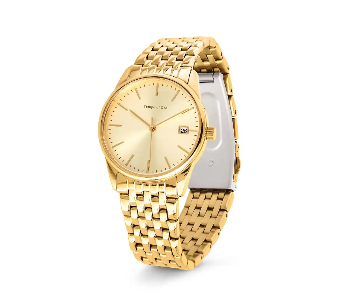 Bild 1 von Damenuhr, goldfarben