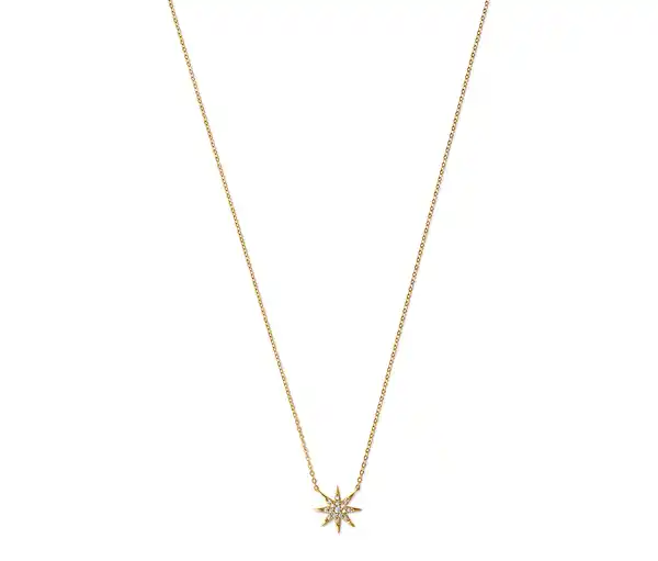 Bild 1 von 375 Gold Kette Stern