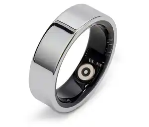 Smart-Ring, silberfarben