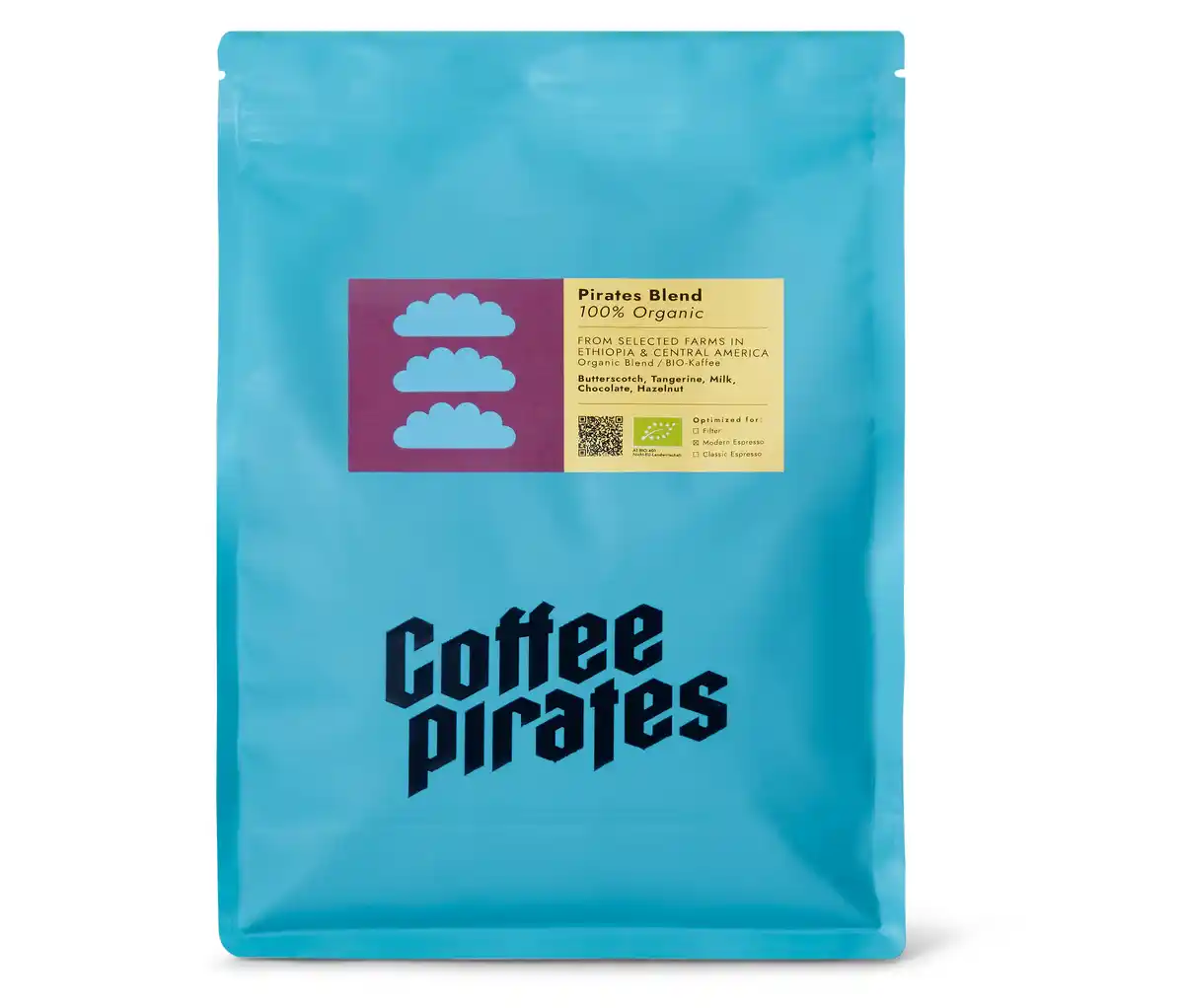 Bild 1 von Coffee Pirates - Pirates Blend Bio Espresso - 1 kg Ganze Bohne