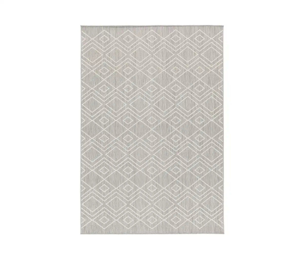 Bild 1 von Faltbarer Outdoor-Teppich »Diamond Rhythm«, 240 x 340 cm, grau