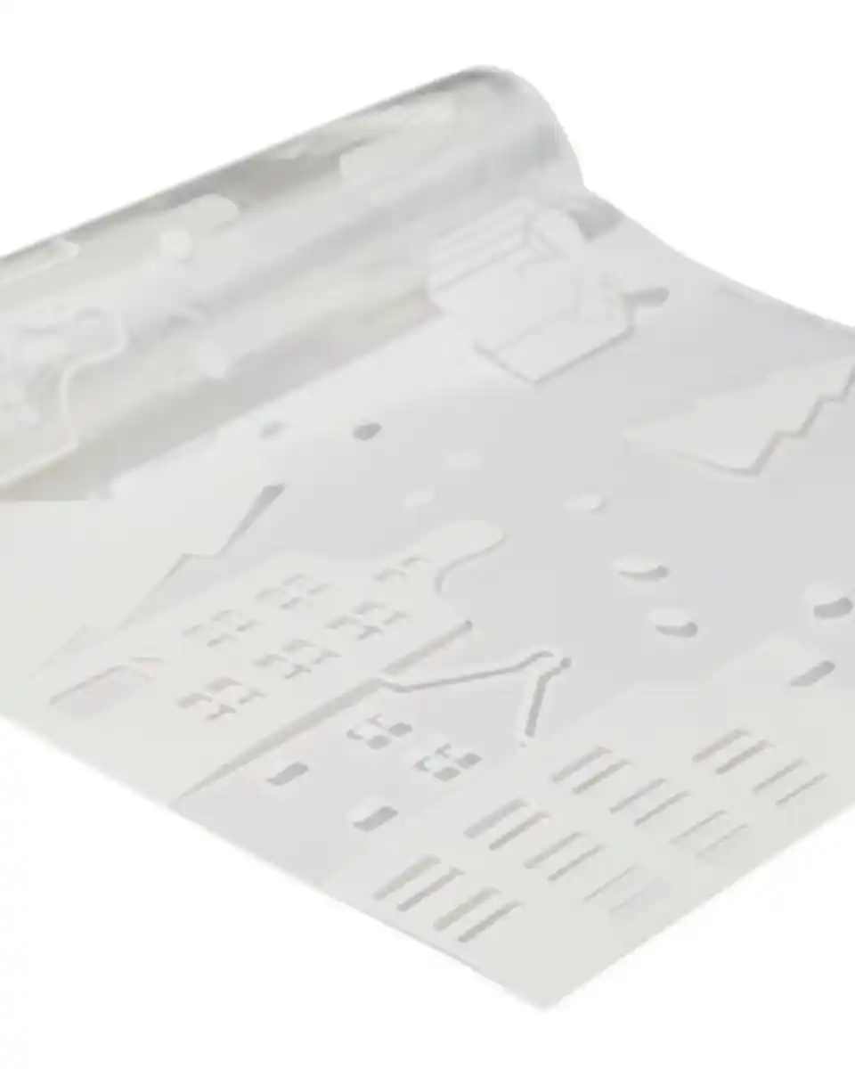 Bild 3 von Fensteraufkleber von der Rolle, 100 × 25 cm, Häuser