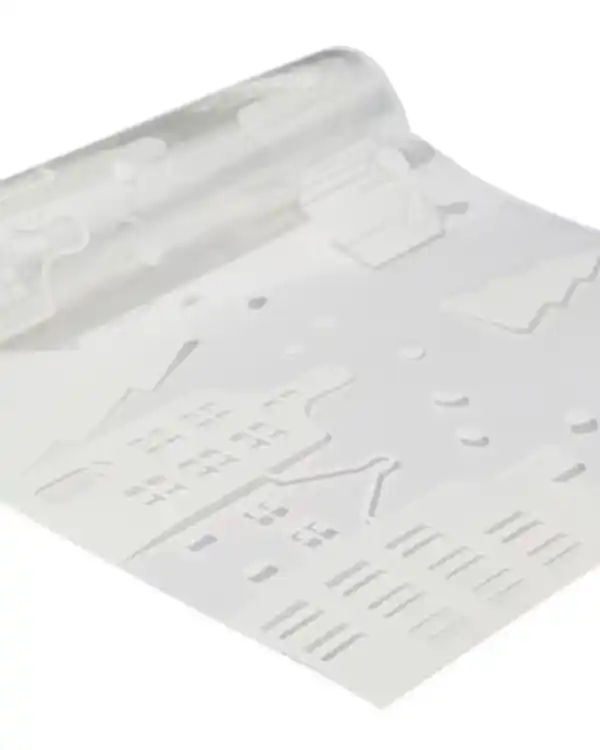 Bild 3 von Fensteraufkleber von der Rolle, 100 × 25 cm, Häuser