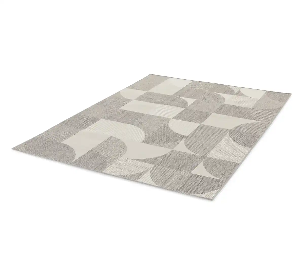 Bild 1 von Faltbarer Outdoor-Teppich im geometrischem Design, 240 x 340