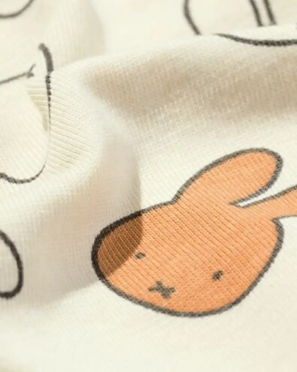 Bild 4 von Miffy Babyschlafanzug beige