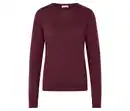 Bild 1 von Merino-Feinstrickpullover, dunkelrot