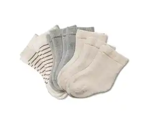 7 Paar Baby-Frottier-Socken