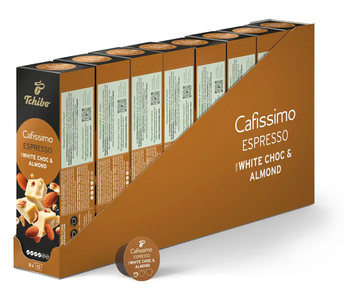 Bild 1 von Cafissimo Flavoured Espresso - White Choc & Almond - 80 Kapseln