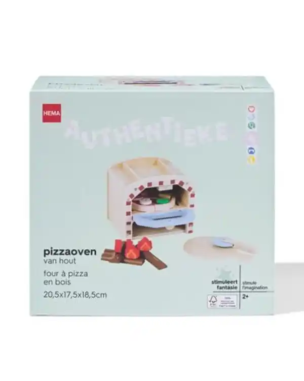 Bild 3 von Pizzaofen 21 × 20 × 19 cm Holz