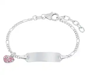 Amor 925 Silber Kinder-Armschmuck »Herz und Figaro«