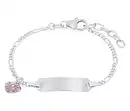 Bild 1 von Amor 925 Silber Kinder-Armschmuck »Herz und Figaro«