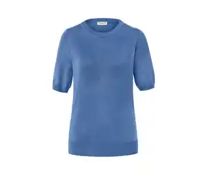 Feinstrickpullover, blau