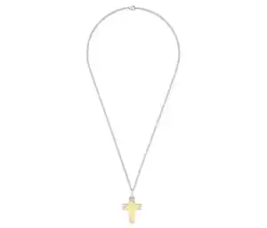 Amor Edelstahl Herren-Halsschmuck »Kreuz«