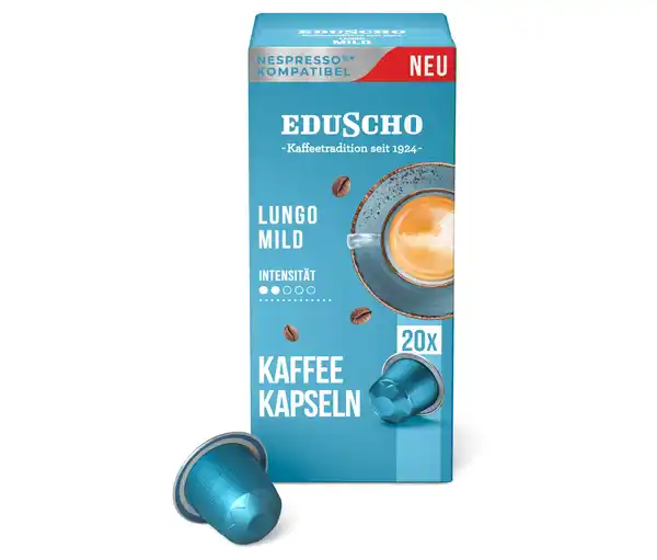 Bild 1 von Eduscho Lungo Mild - 20 Kapseln