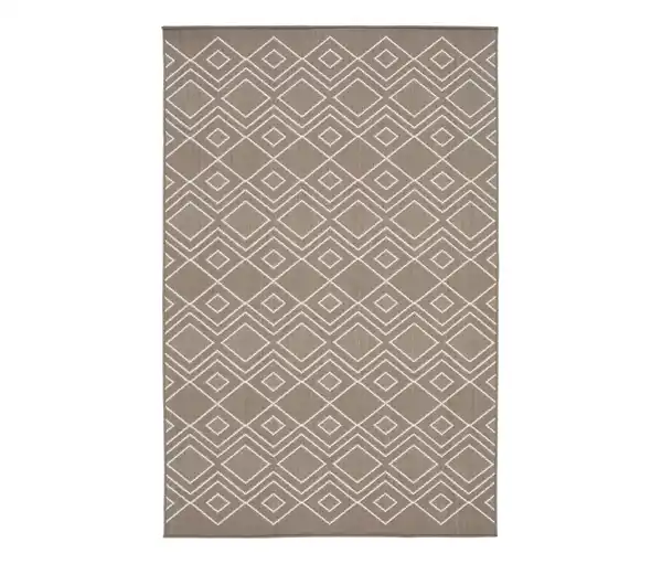 Bild 1 von Faltbarer Outdoor-Teppich »Diamond Rhythm«, 240 x 340 cm, braun