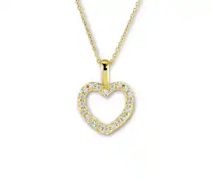 585 Gold Kette, Diamanten