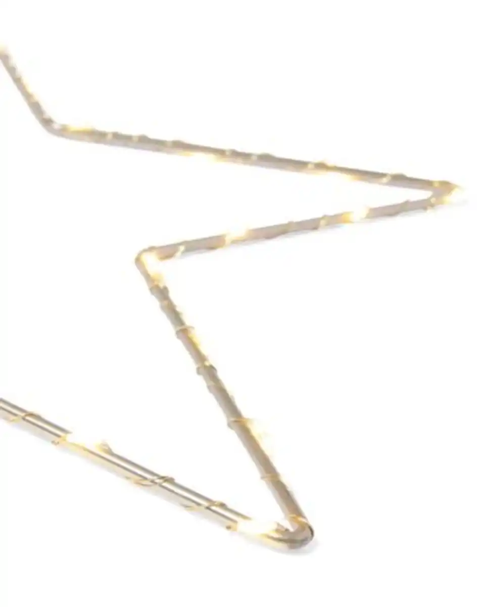 Bild 2 von Stern 28,5 × 28 cm mit 30 LED-Leuchten