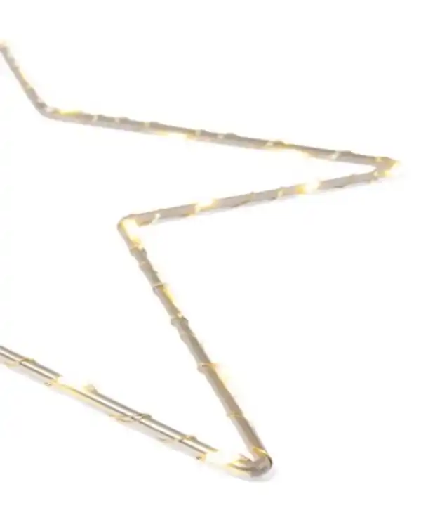 Bild 2 von Stern 28,5 × 28 cm mit 30 LED-Leuchten