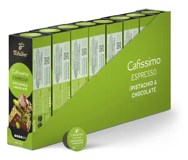 Bild 1 von Cafissimo Flavoured Espresso - Pistachio & Chocolate - 80 Kapseln