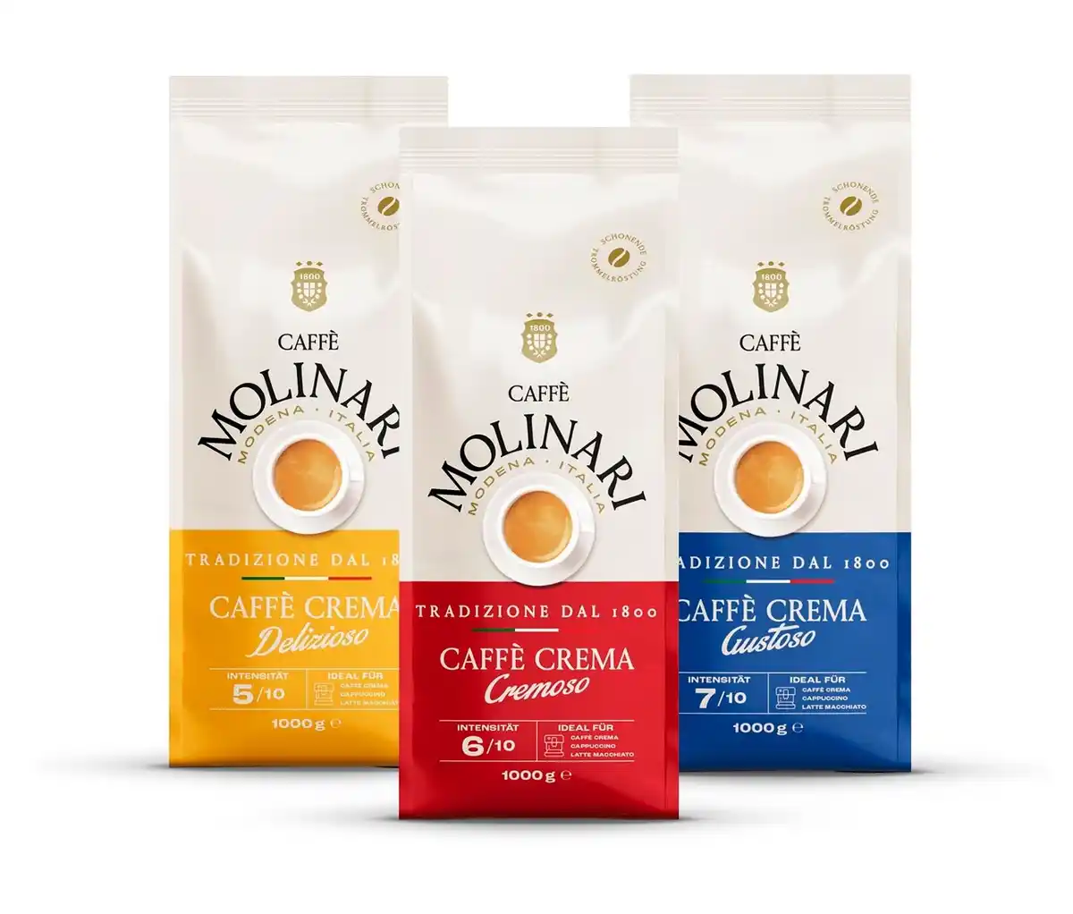 Bild 1 von Caffè Molinari Caffè Crema Probierset - Ganze Bohne