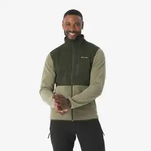 Fleecejacke Damen/Herren Full Zip - Columbia Kearney Falls khaki