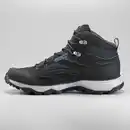 Bild 1 von Wanderschuhe Herren halbhoch wasserdicht - MH100 schwarz