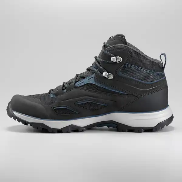 Bild 1 von Wanderschuhe Herren halbhoch wasserdicht - MH100 schwarz