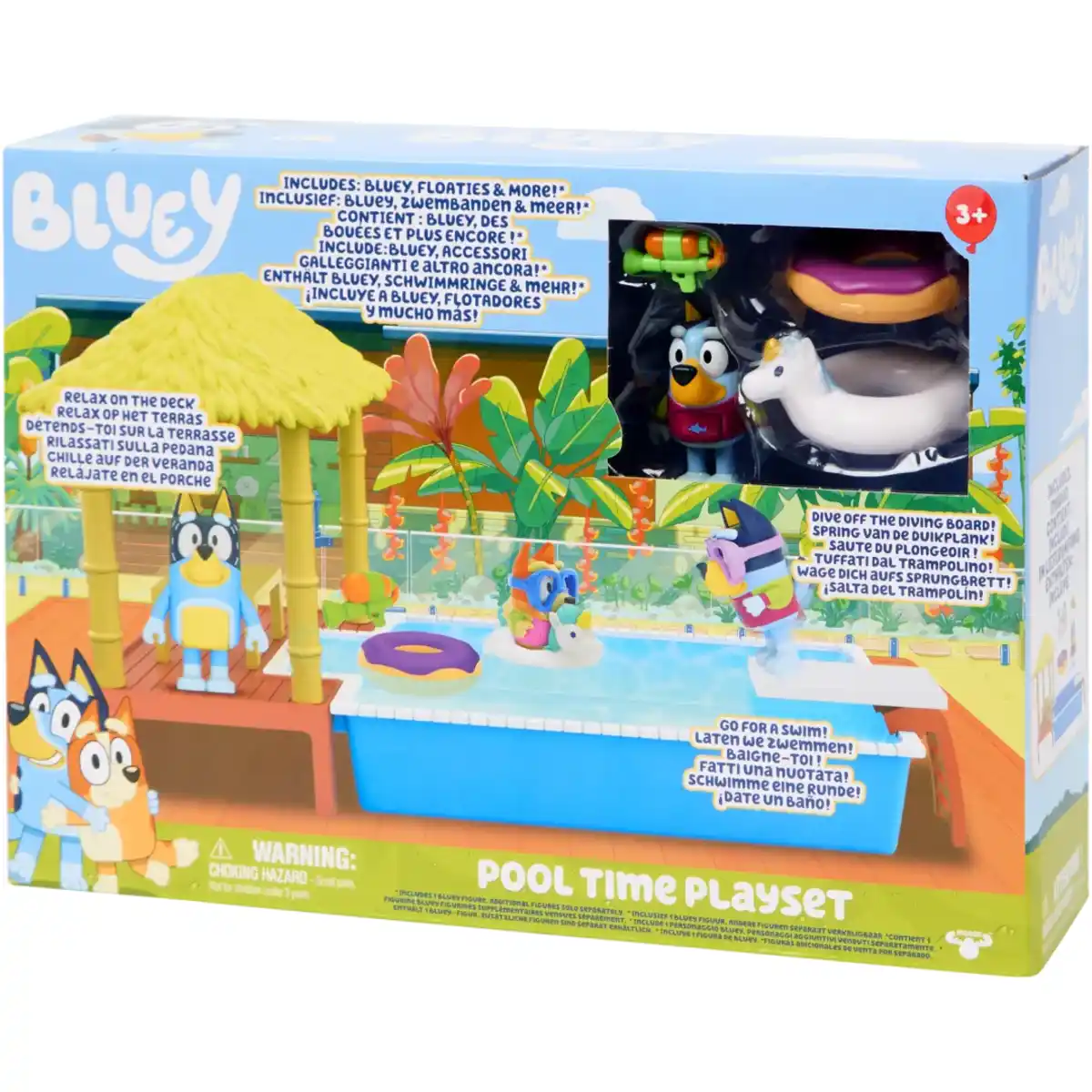 Bild 1 von Bluey Pool-Spielset