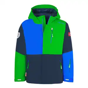 Skijacke Trollkids Hallingdal  junior bright/green