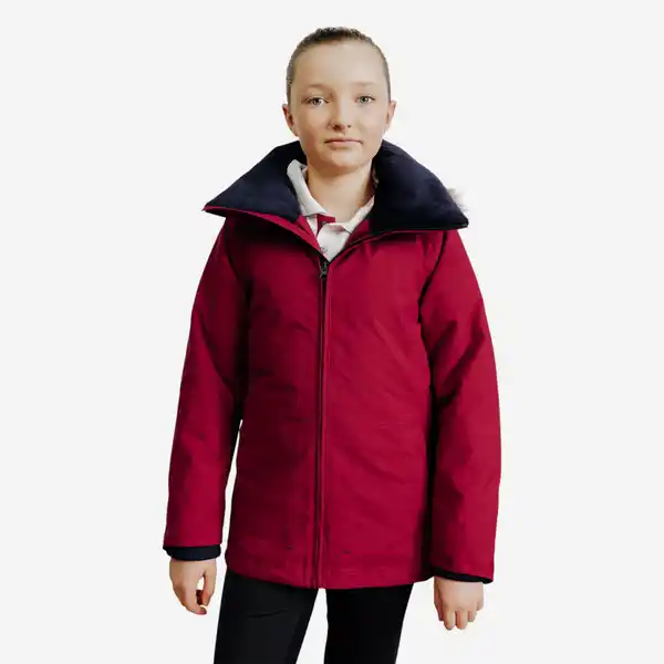 Bild 1 von Winterreitjacke 500 wasserdicht warm Kinder pink