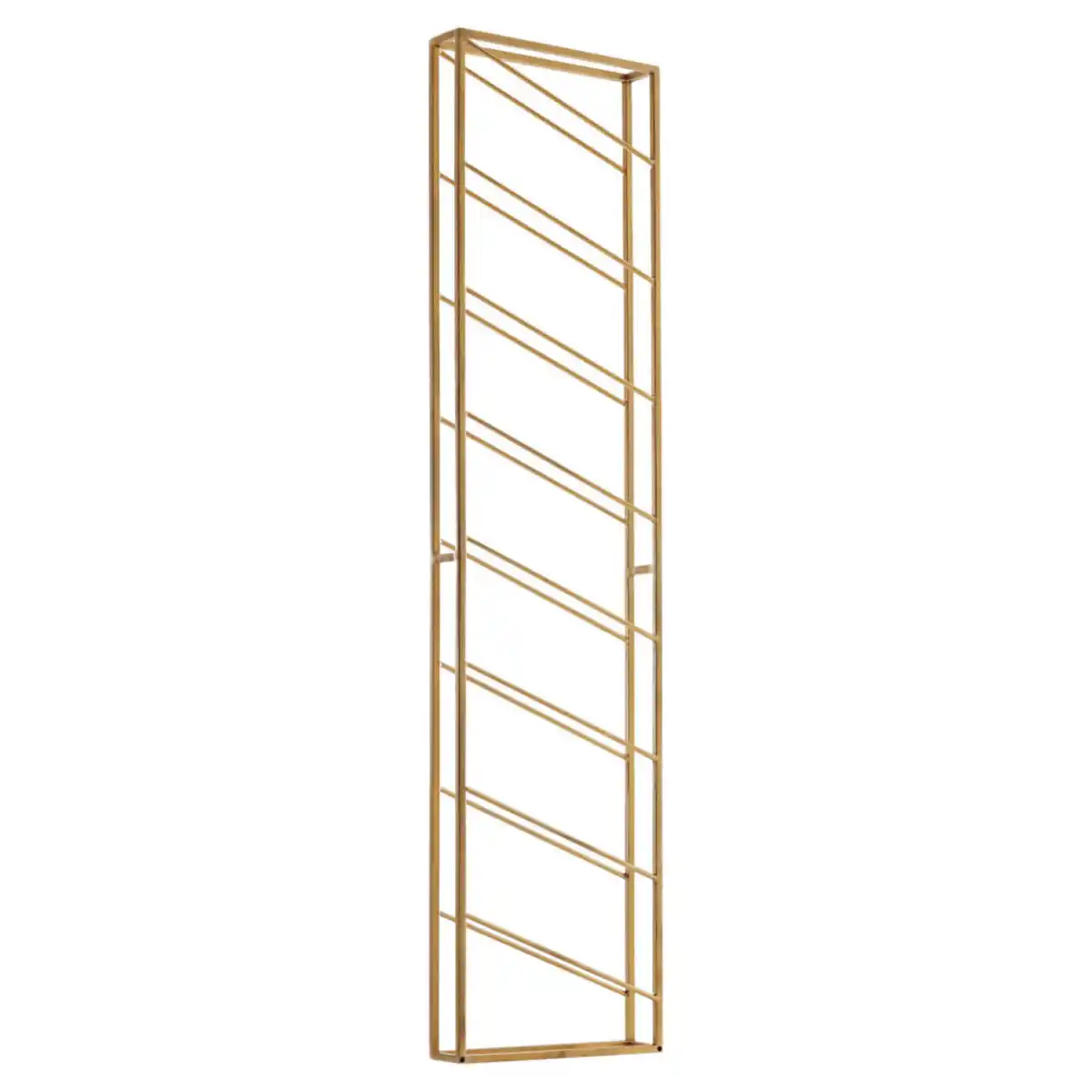 Bild 1 von Mid.you Weinregal, Gold, Metall, 36x150x8 cm, Küchen, Küchenmöbel, Küchenregale