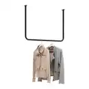 Bild 1 von Wandgarderobe Pipe Schwarz, Schwarz