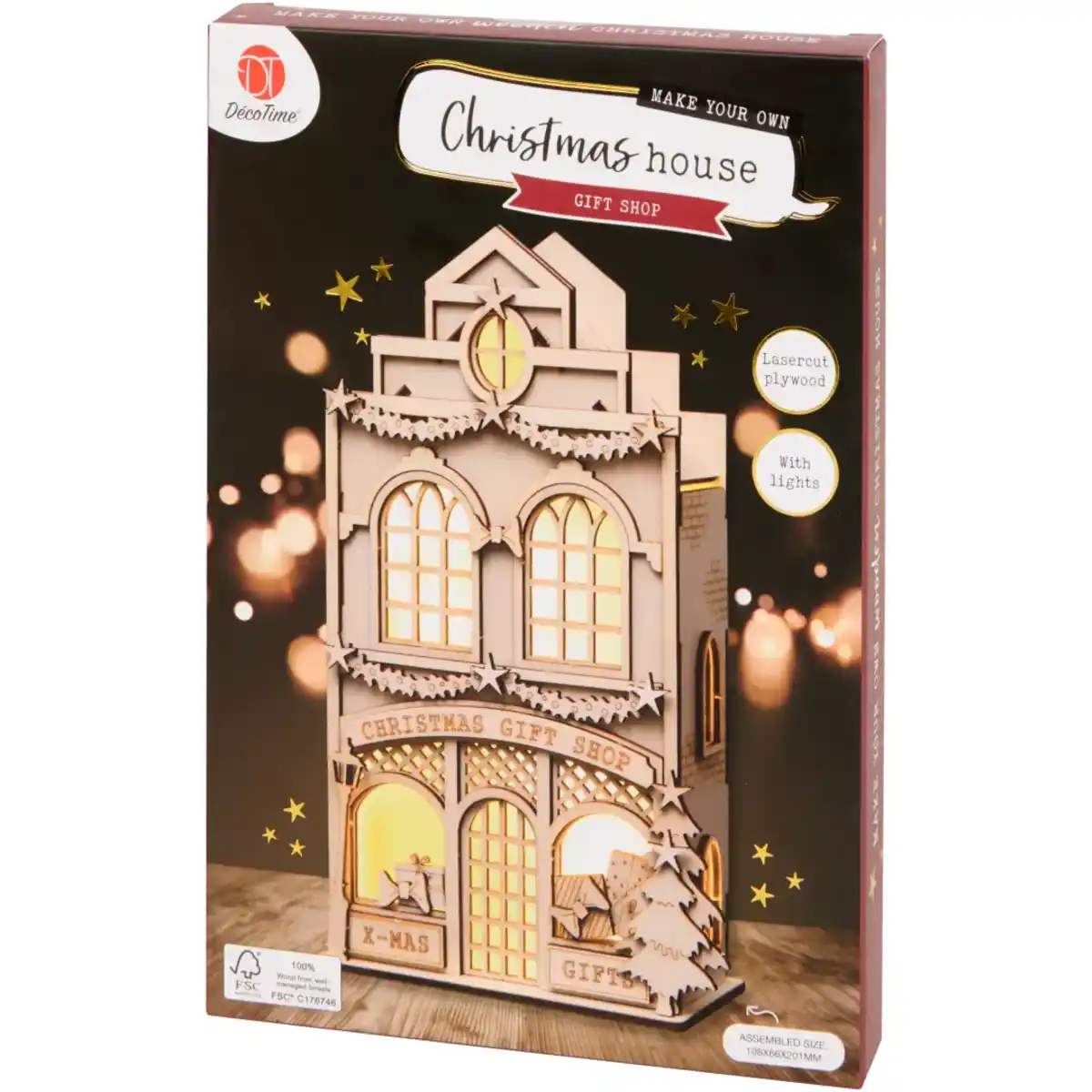 Bild 3 von DécoTime Beleuchtete DIY-Weihnachtsminiatur