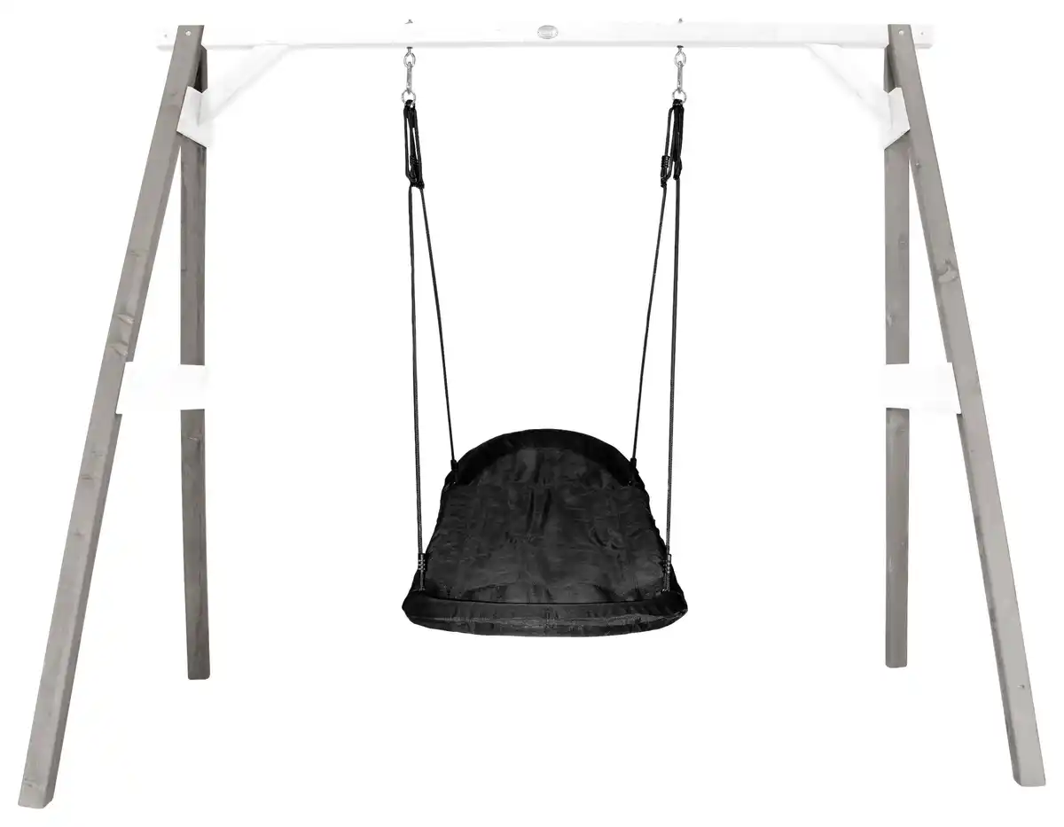 Bild 1 von NESTSCHAUKEL A030.134.11, Grau, Schwarz, Weiß