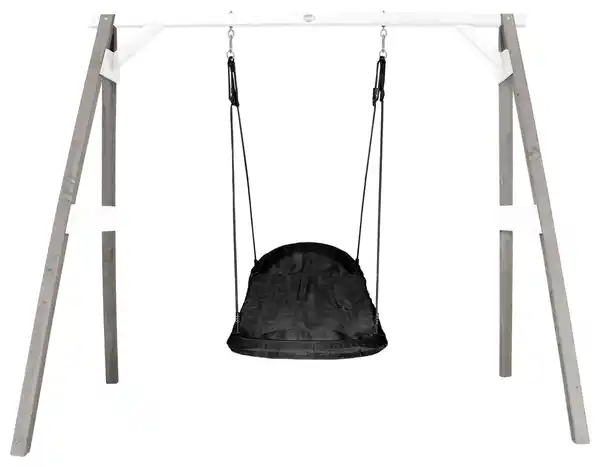 Bild 1 von NESTSCHAUKEL A030.134.11, Grau, Schwarz, Weiß