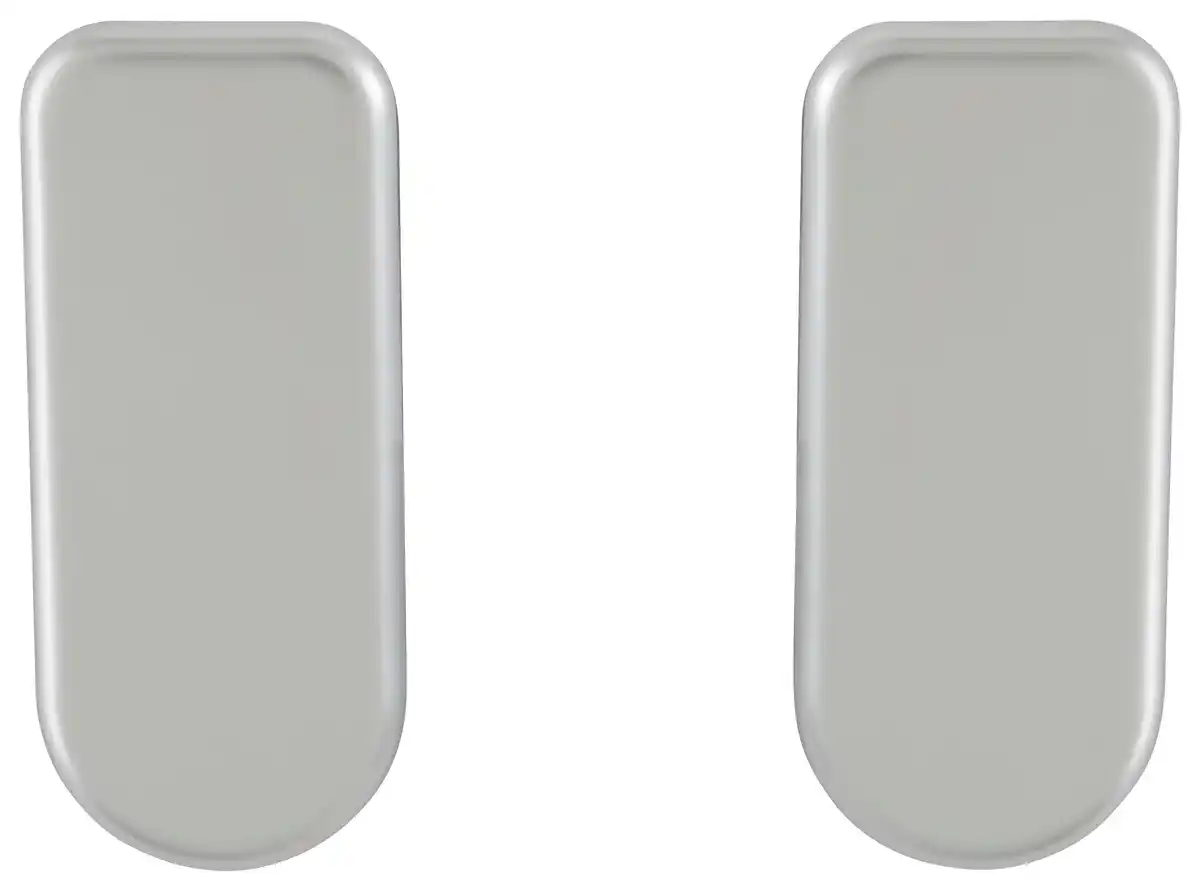 Bild 1 von Klebehaken Wenko aus Kunststoff, 2 Stück, Silberfarben