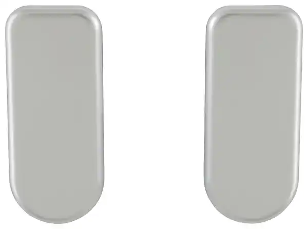 Bild 1 von Klebehaken Wenko aus Kunststoff, 2 Stück, Silberfarben