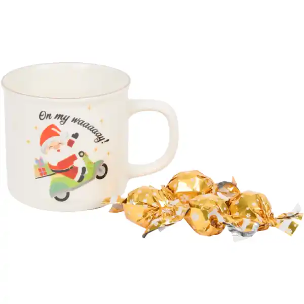 Bild 4 von Weihnachtstasse mit Pralinen