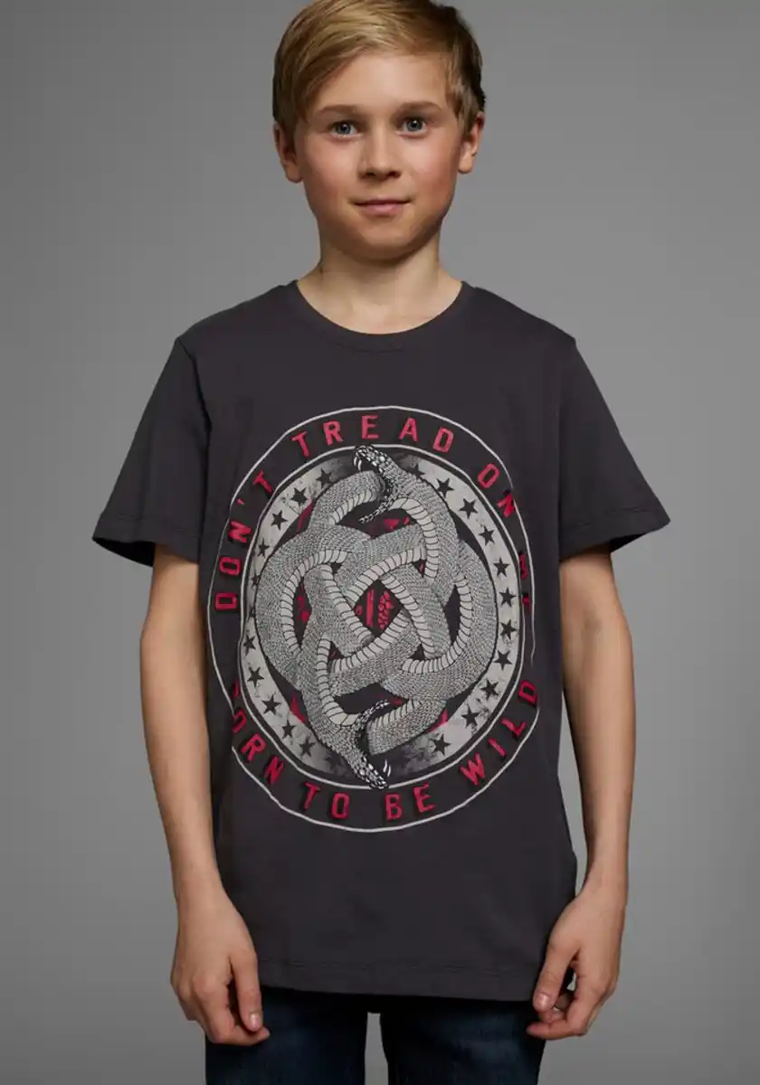 Bild 1 von KIDSWORLD T-Shirt mit Schlangendruck, Grau